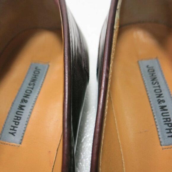 Johnston & Murphy Leather Dress Loafers Shoes Men's Footwear Moccasins Sz 11.5 M - Picture 2 of 7